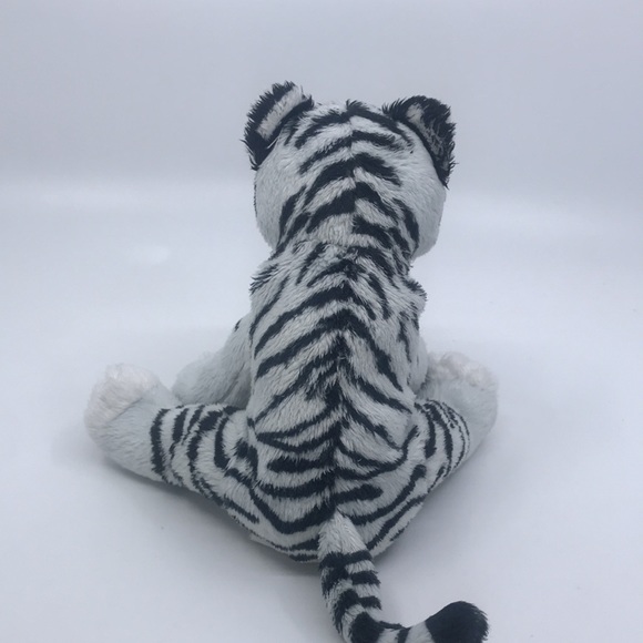 Kinectimals Microsoft Plush 2011 Grey Light Blue Maltese Tiger Stuffed Animal - Picture 4 of 11